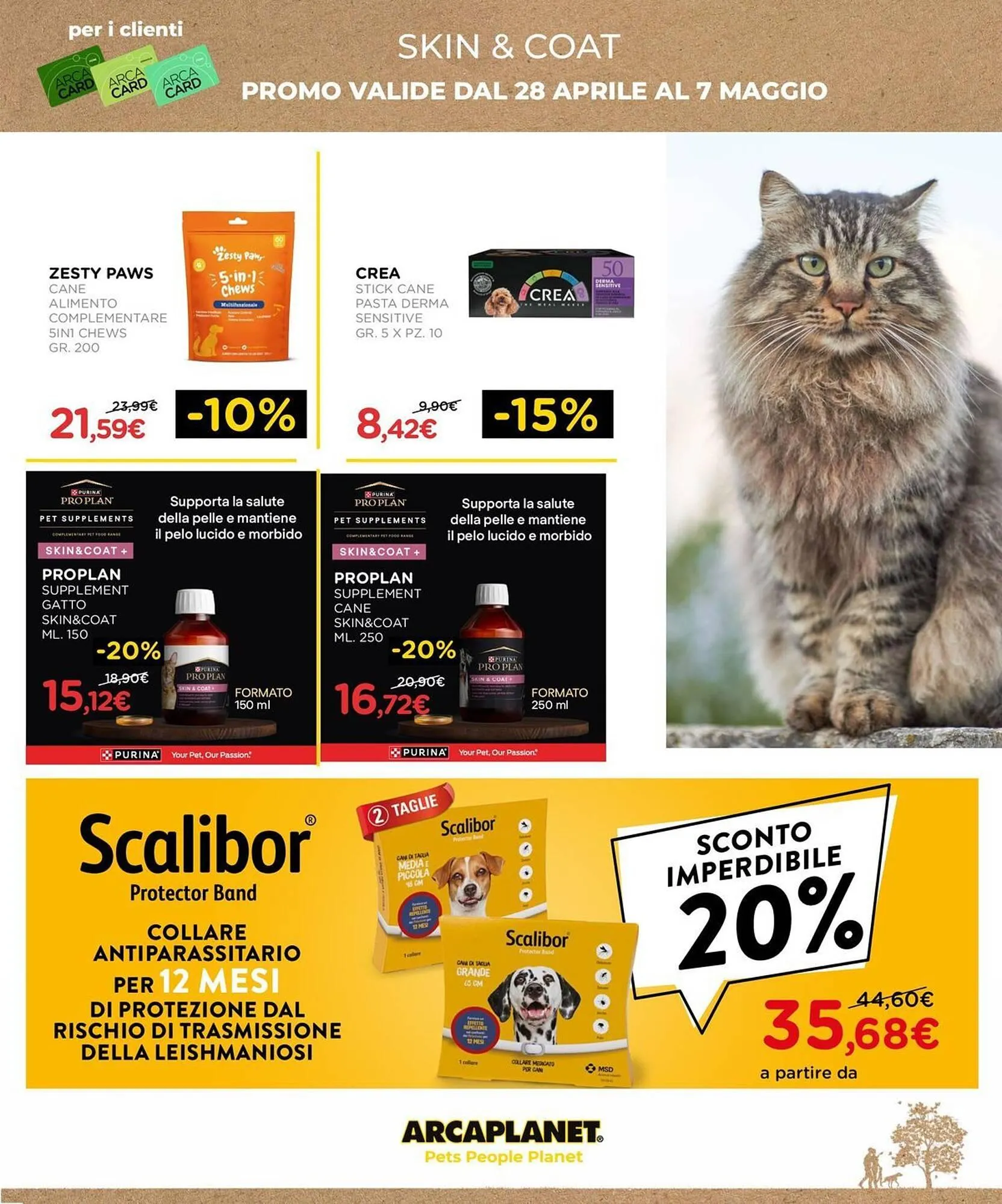 Volantino Arcaplanet da 28 aprile a 7 maggio di 2025 - Pagina del volantino 31
