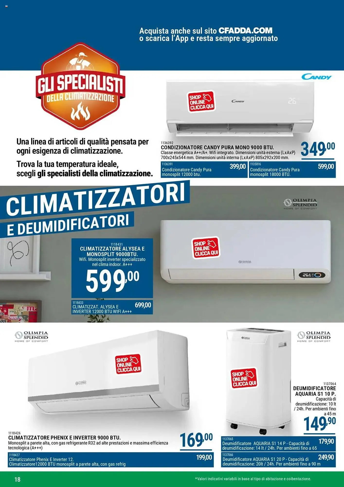 Volantino Cfadda da 1 ottobre a 28 febbraio di 2026 - Pagina del volantino 18