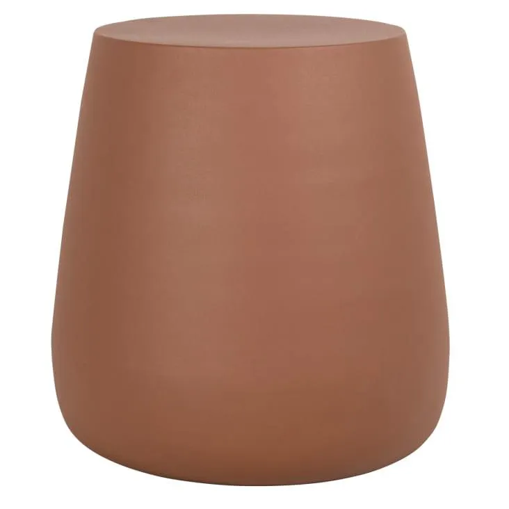 Tavolino da salotto in ferro riciclato marrone