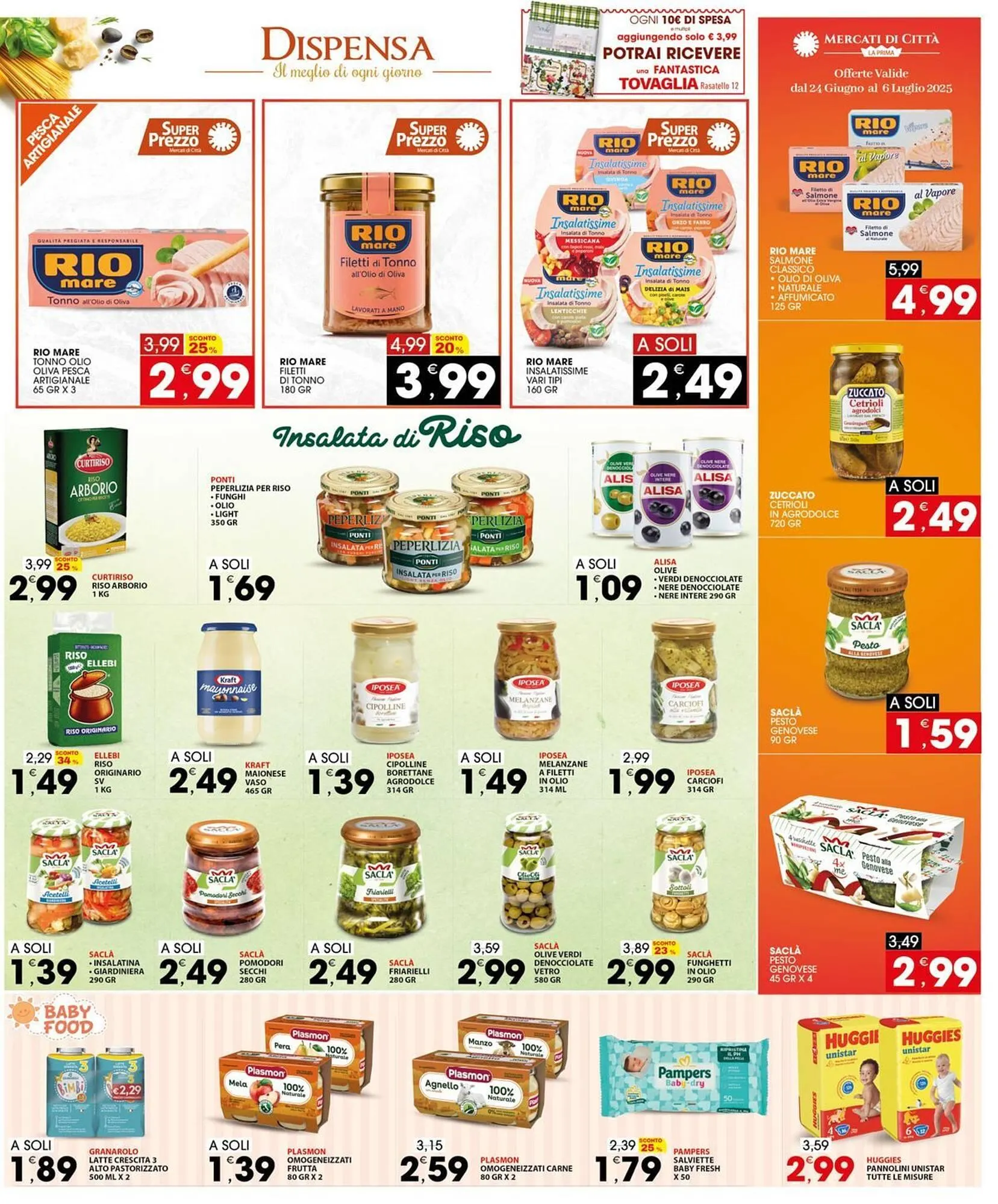 Volantino Mercati di Città La Prima da 24 giugno a 6 luglio di 2025 - Pagina del volantino 15