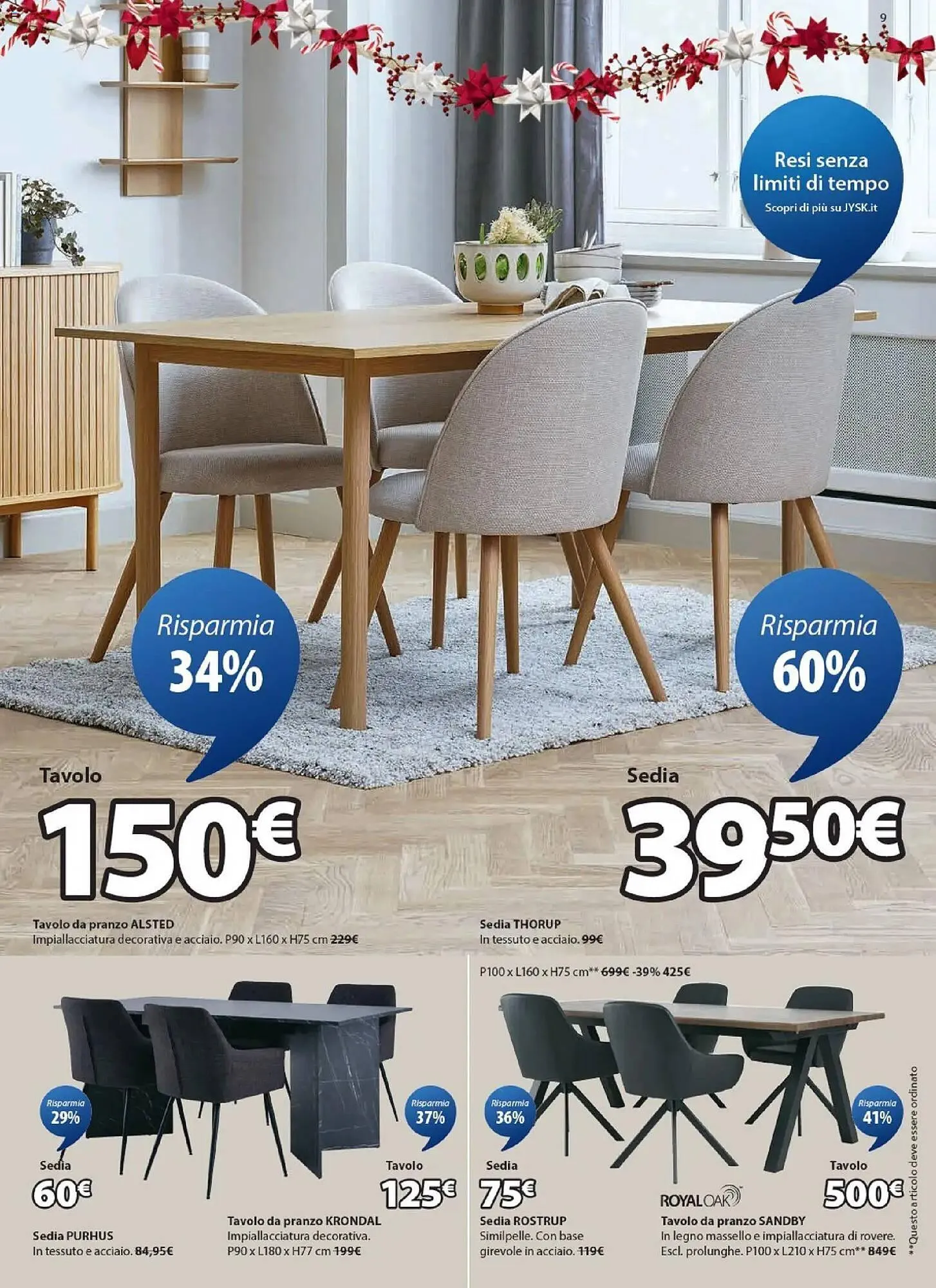 Volantino JYSK da 24 novembre a 31 dicembre di 2025 - Pagina del volantino 9