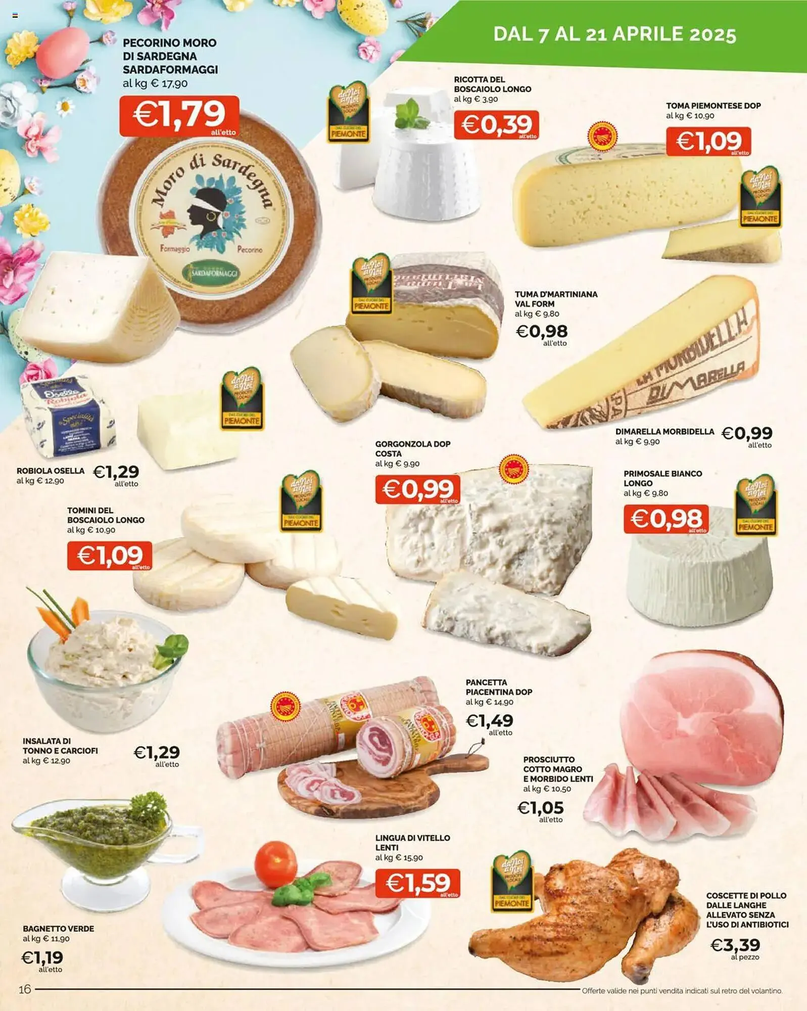 Volantino Mercatò Extra da 7 aprile a 21 aprile di 2025 - Pagina del volantino 16