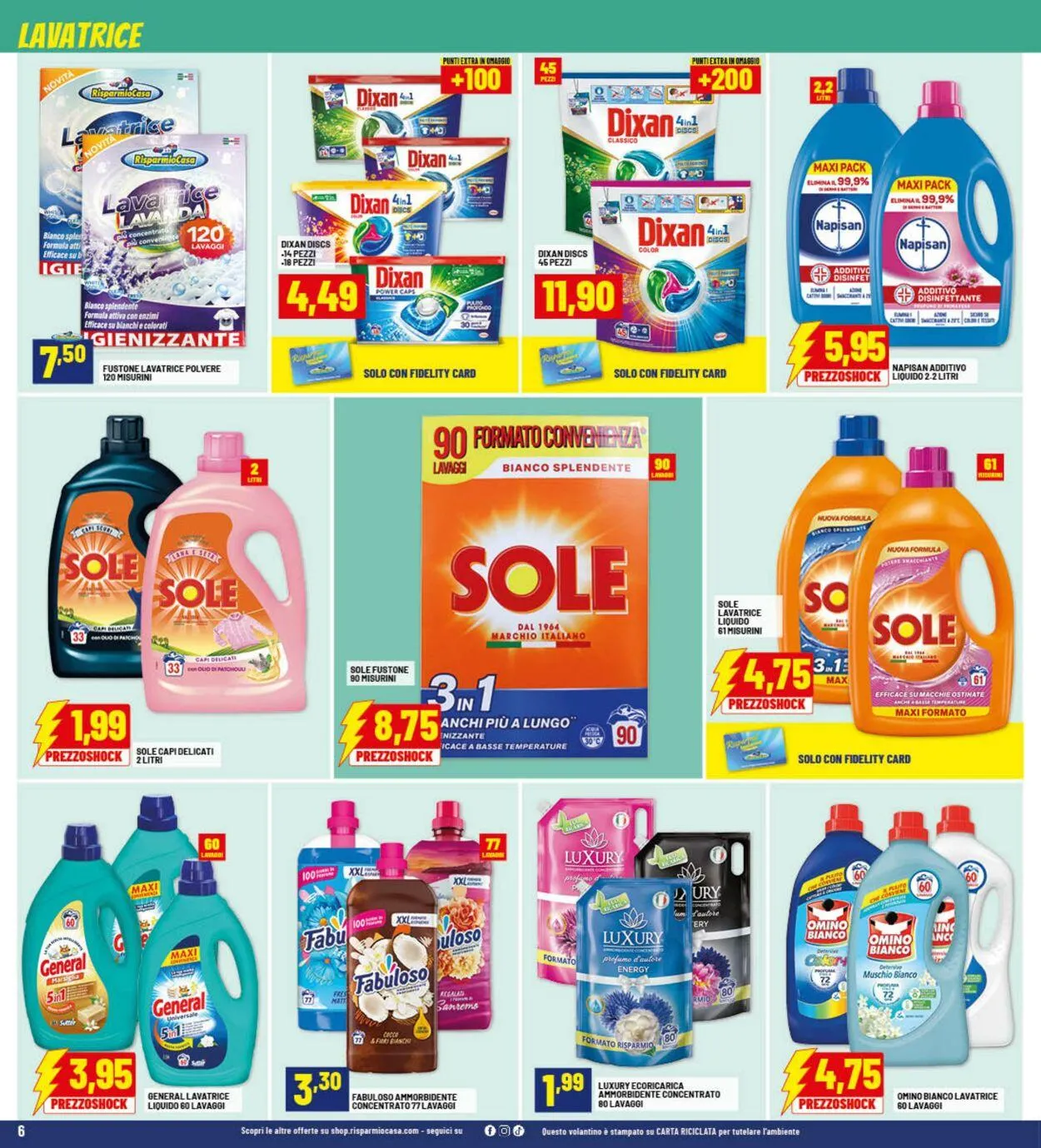 Risparmio Casa Volantino attuale da 19 maggio a 25 maggio di 2025 - Pagina del volantino 6