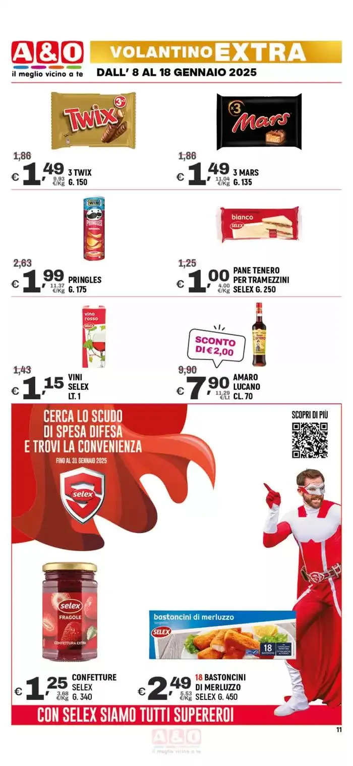 Sconti di inizio anno! da 8 gennaio a 18 gennaio di 2025 - Pagina del volantino 11