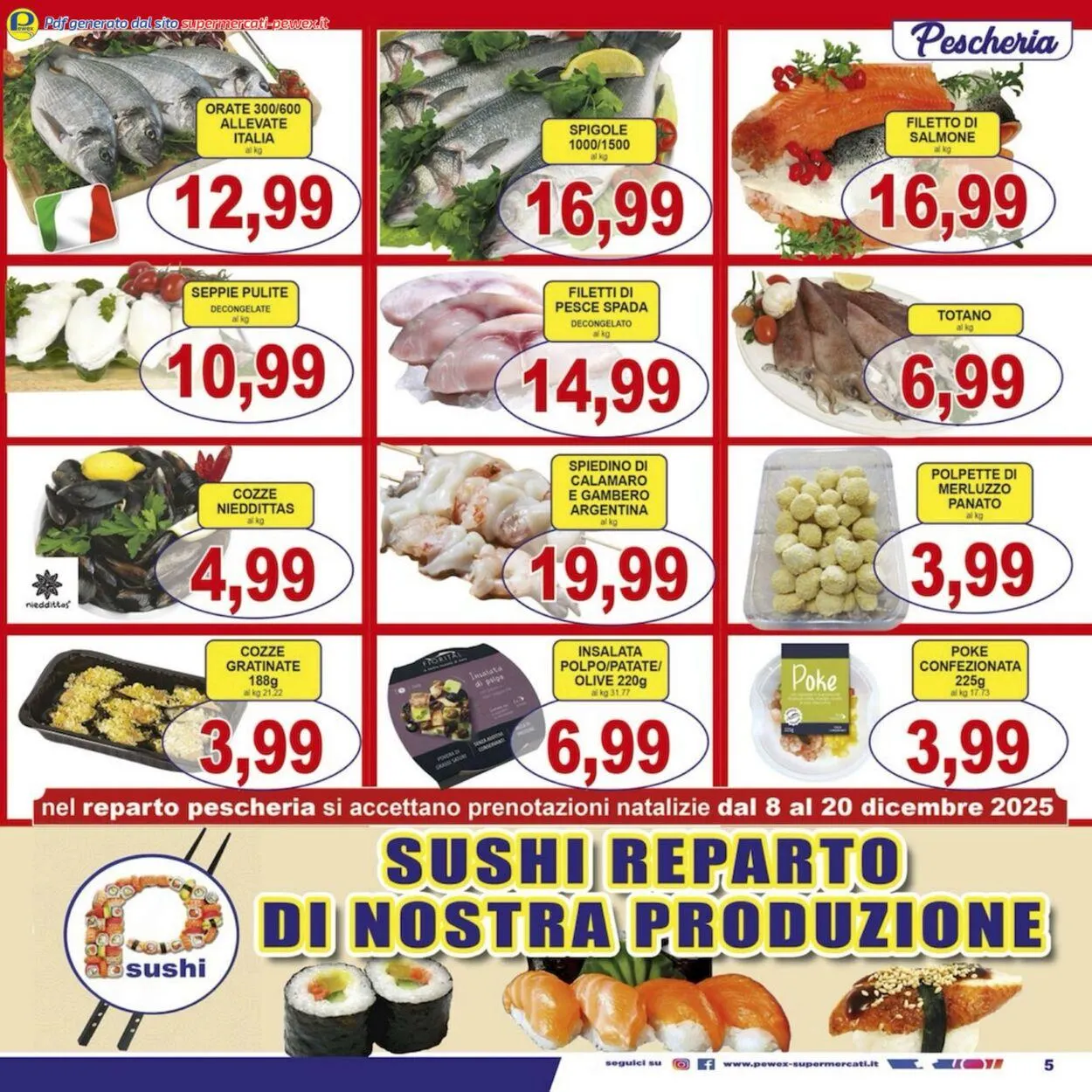 Pewex Volantino attuale da 29 dicembre a 12 gennaio di 2026 - Pagina del volantino 5