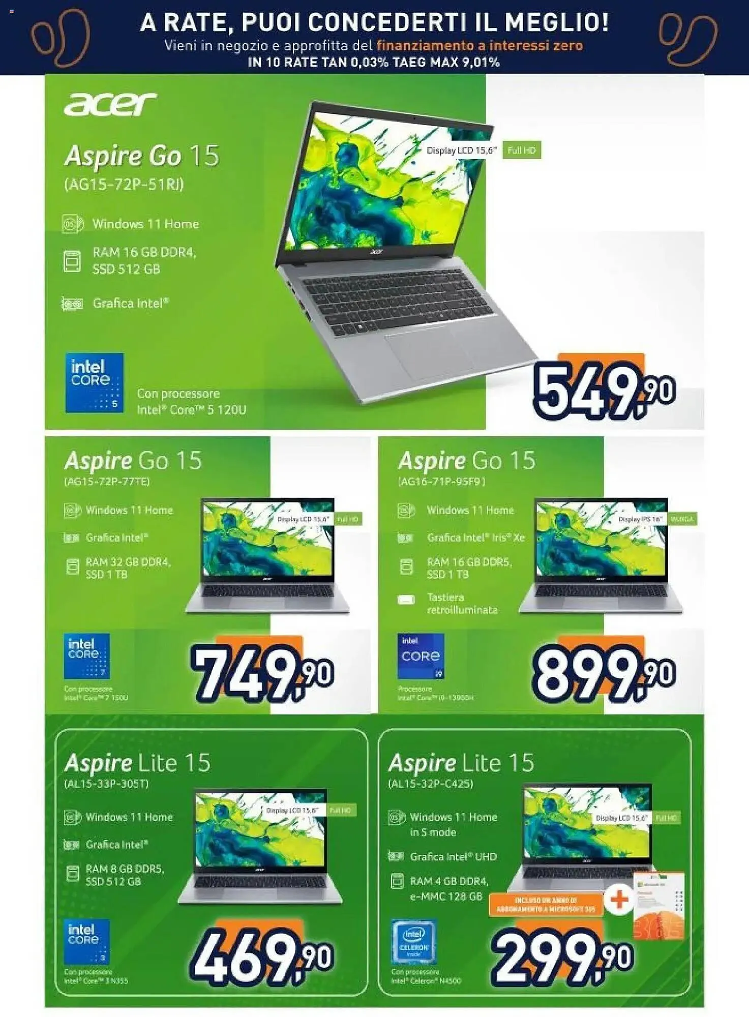 Volantino Unieuro da 3 aprile a 16 aprile di 2026 - Pagina del volantino 3