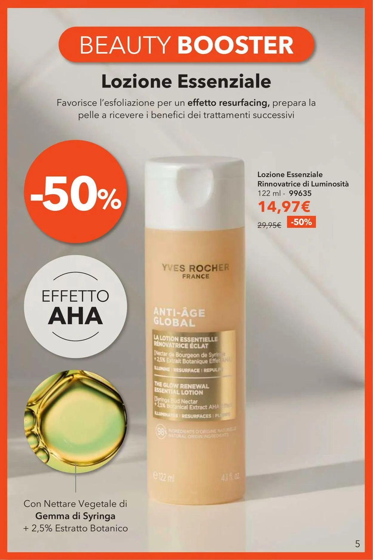 Yves Rocher Volantino attuale da 4 luglio a 30 luglio di 2025 - Pagina del volantino 5
