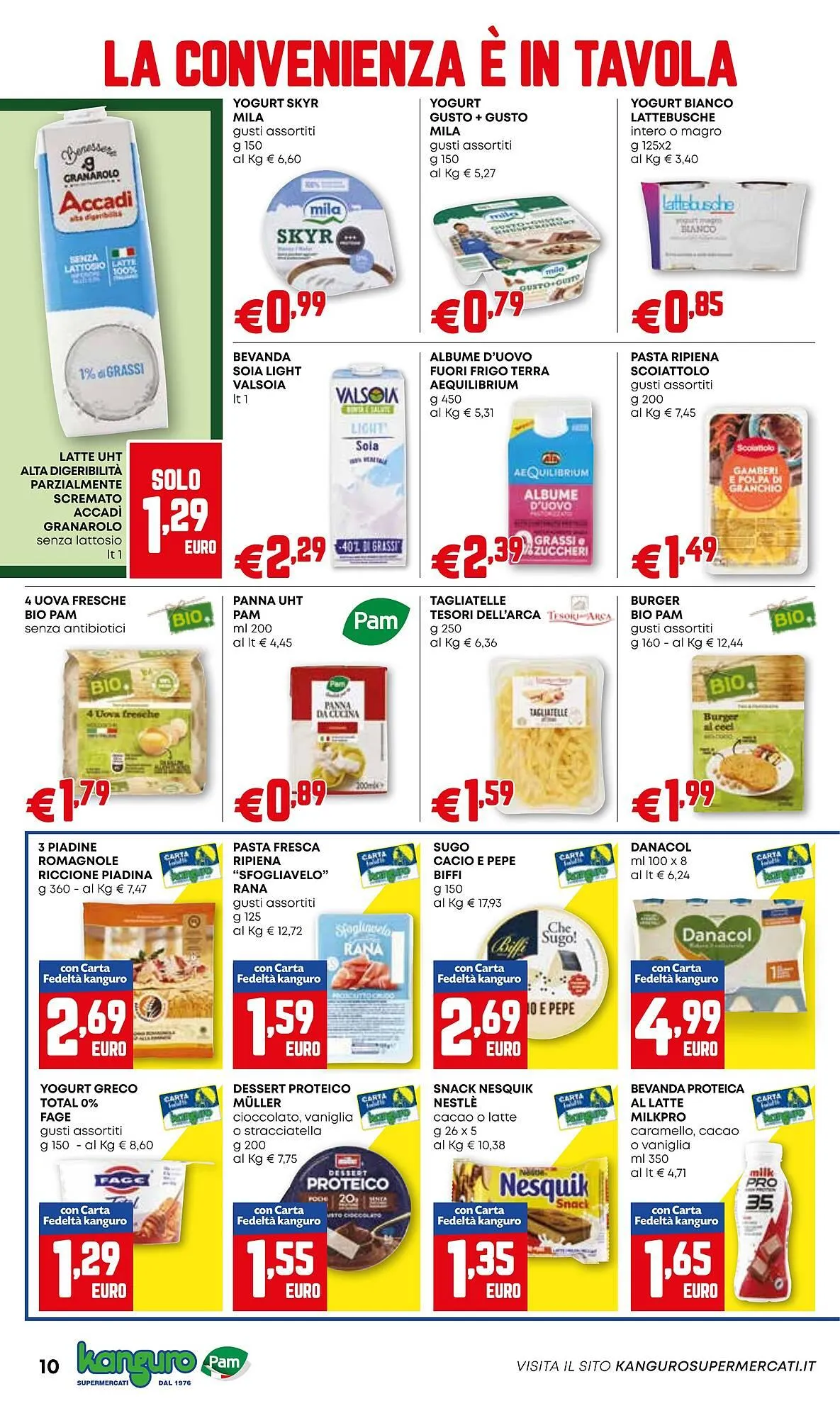 Volantino Kanguro da 11 settembre a 20 settembre di 2025 - Pagina del volantino 10