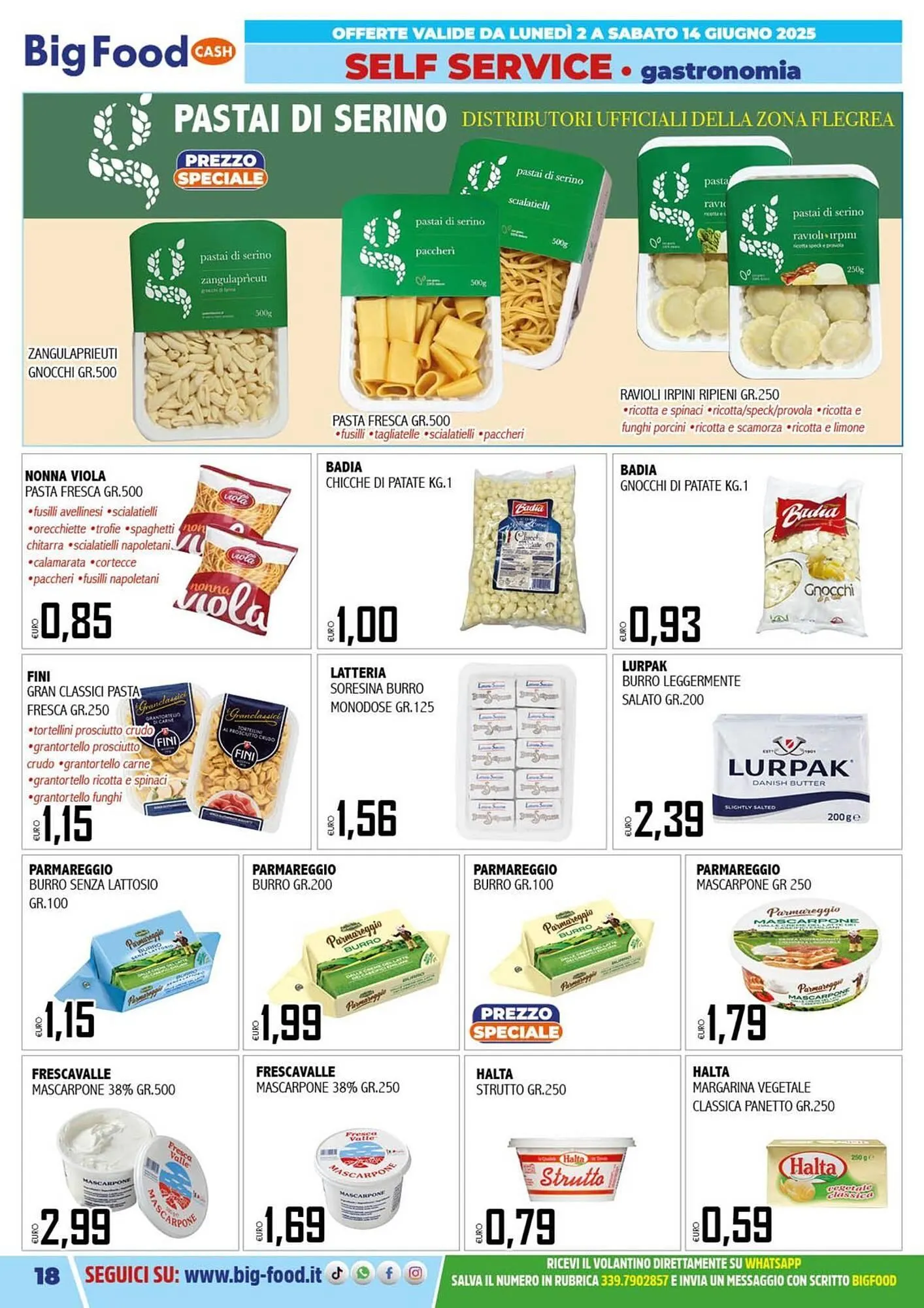 Volantino Big Food da 2 giugno a 14 giugno di 2025 - Pagina del volantino 18
