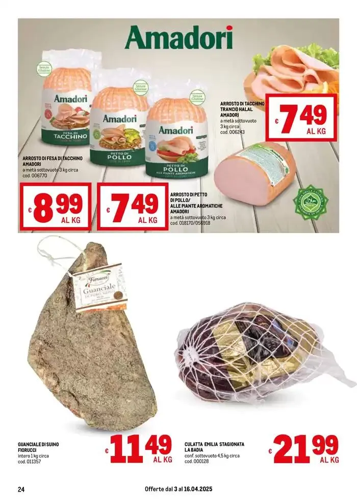 Offerte per te -Area 4 da 7 aprile a 16 aprile di 2025 - Pagina del volantino 24