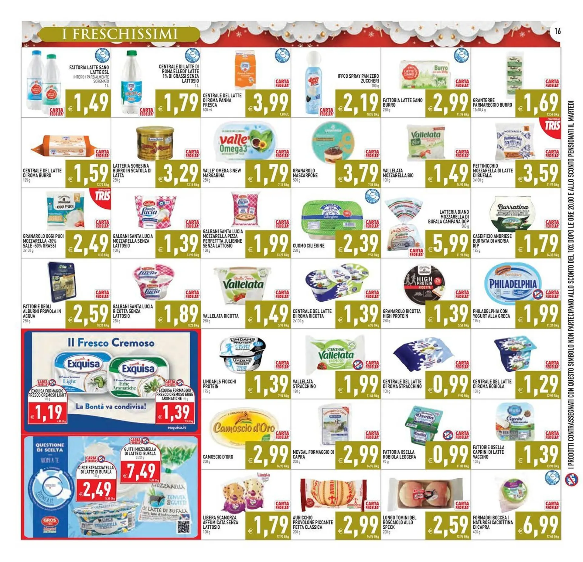 Volantino Supermercati Agorà da 6 dicembre a 15 dicembre di 2025 - Pagina del volantino 16