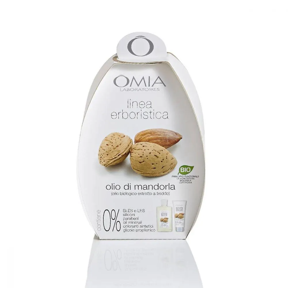 Confezione Ragalo Ovetto Olio Mandorla Omia