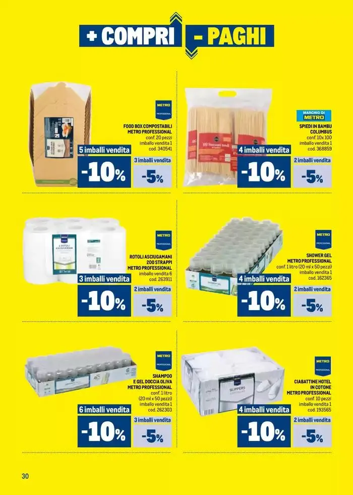 + Compri - Paghi dal 1.05 al 9.07 da 2 maggio a 9 luglio di 2025 - Pagina del volantino 30