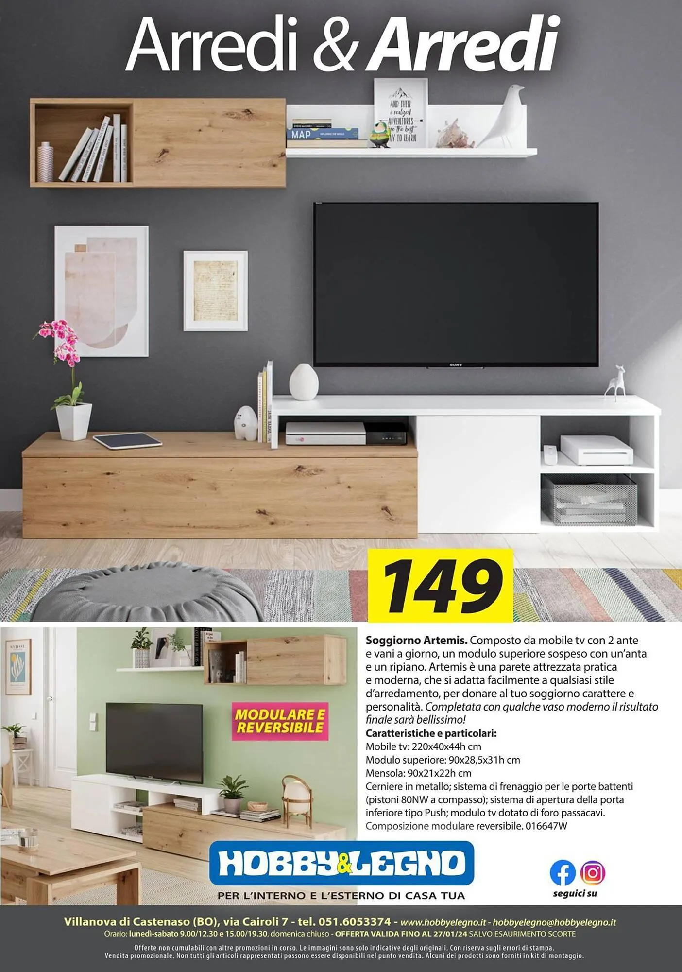 Volantino Hobby e Legno da 19 gennaio a 27 gennaio di 2024 - Pagina del volantino 
