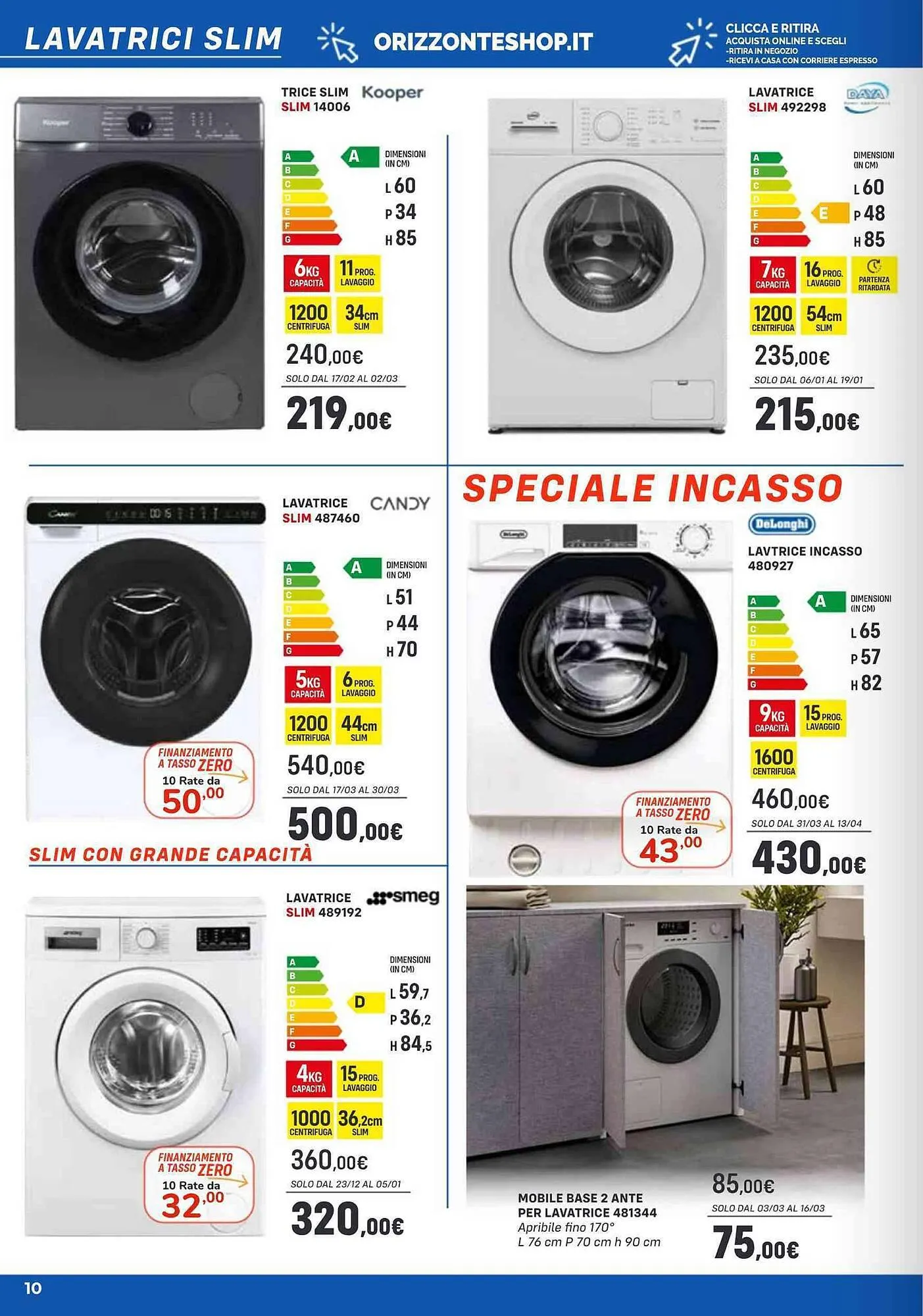 Volantino Orizzonte da 11 febbraio a 30 aprile di 2025 - Pagina del volantino 10