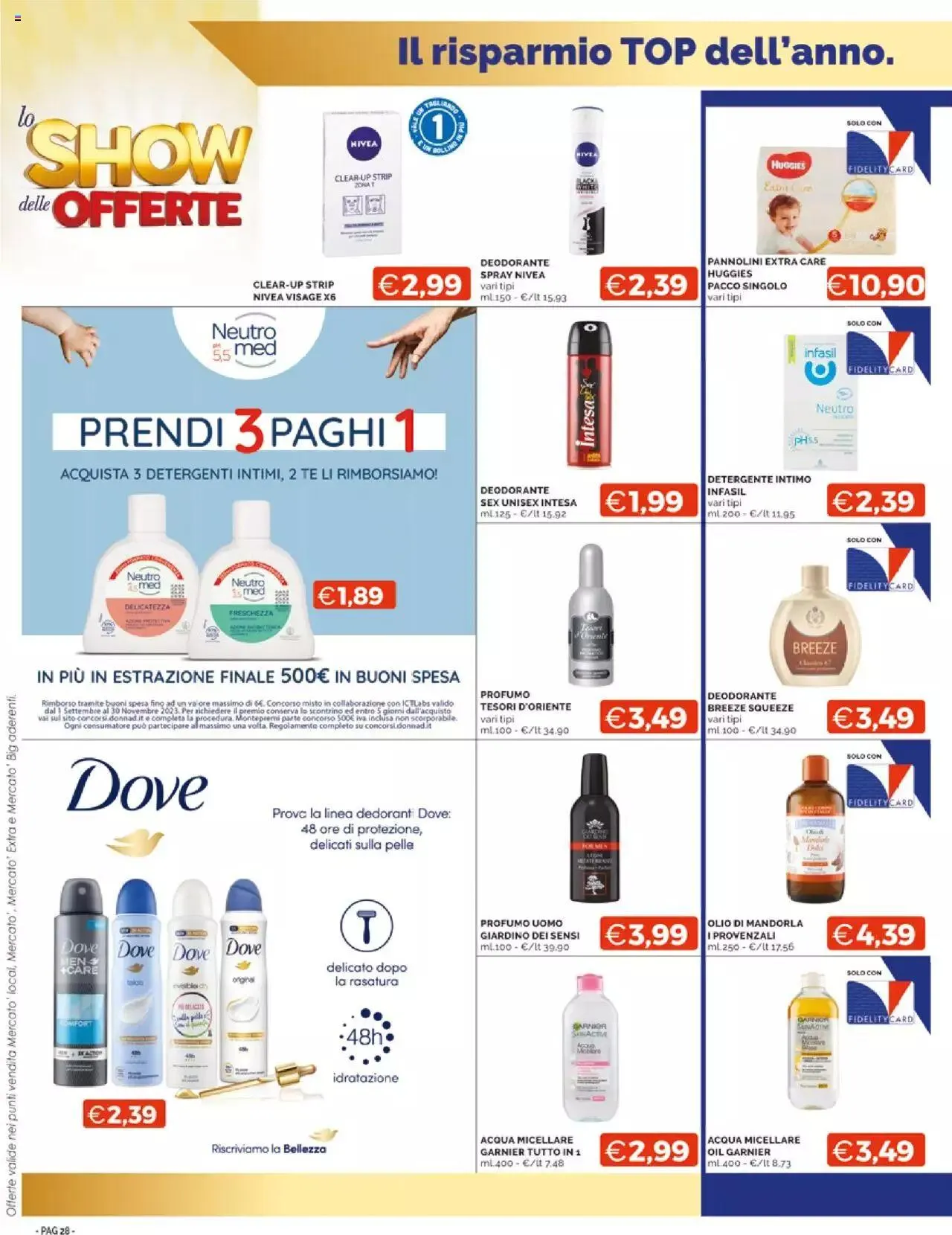 Volantino Mercatò da 7 settembre a 20 settembre di 2023 - Pagina del volantino 28