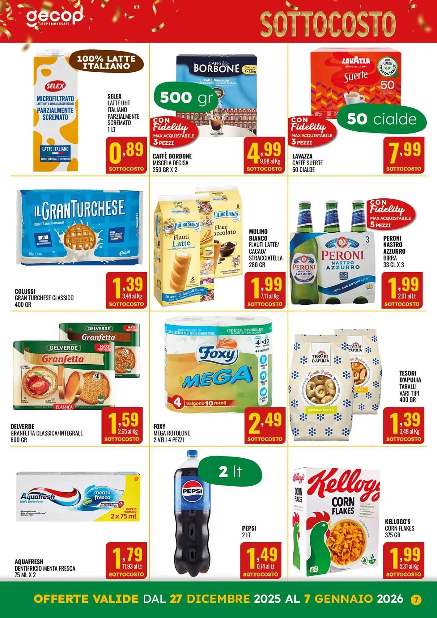 Volantino Gecop da 27 dicembre a 7 gennaio di 2026 - Pagina del volantino 7