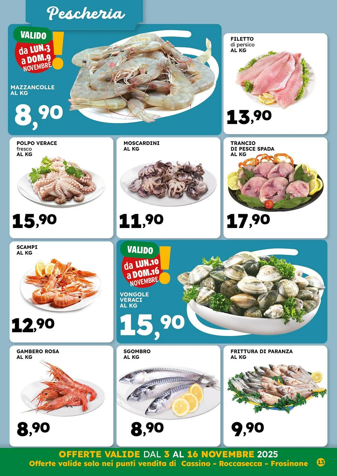 Volantino Gecop da 3 novembre a 16 novembre di 2025 - Pagina del volantino 13