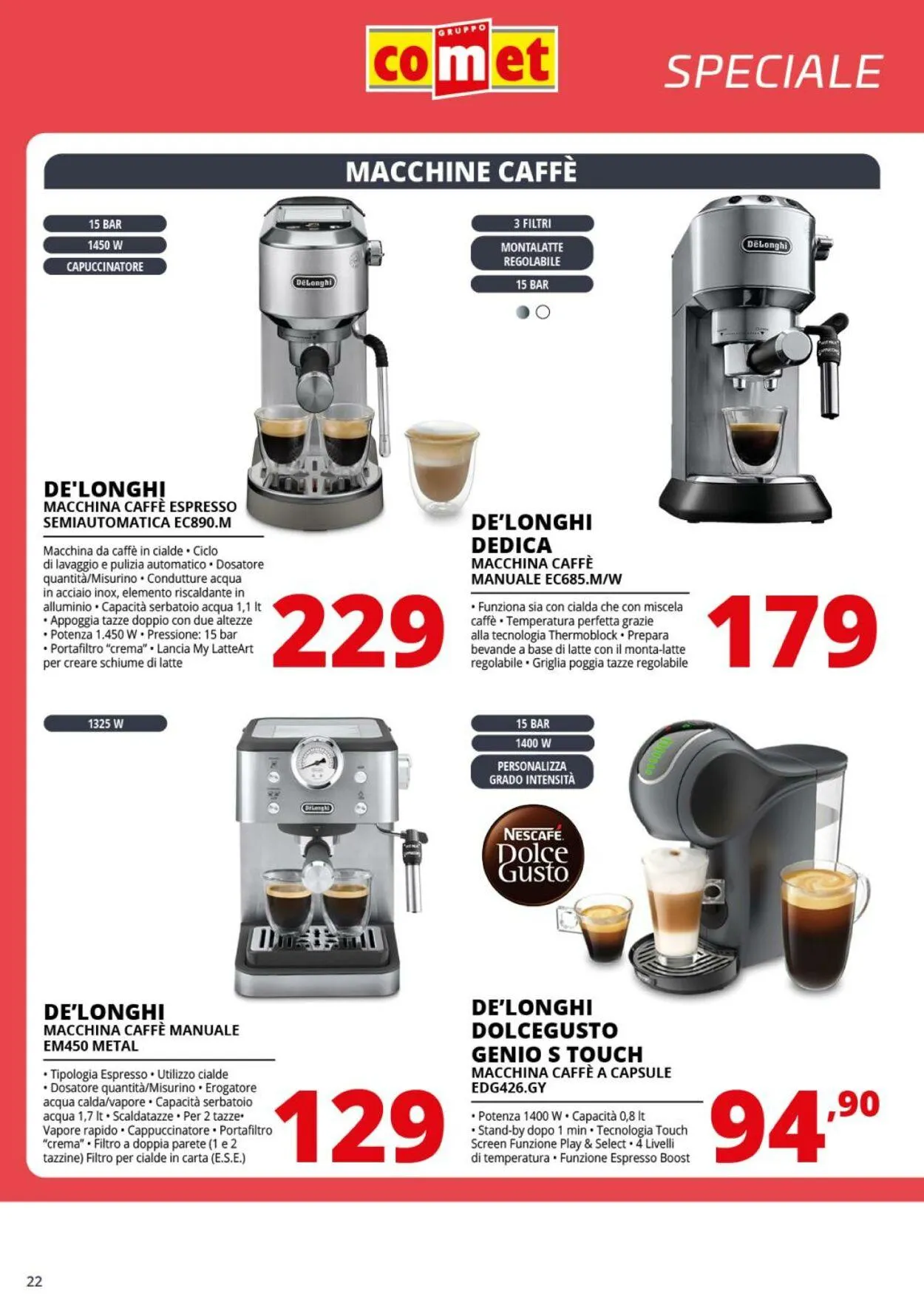 Comet Volantino attuale da 1 agosto a 20 agosto di 2025 - Pagina del volantino 22