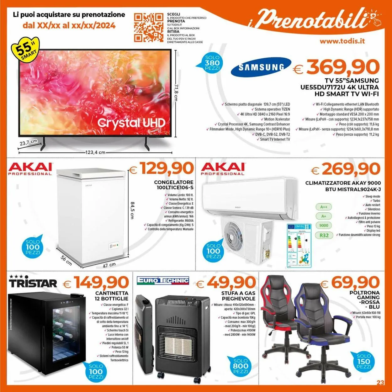 Todis Volantino attuale da 8 gennaio a 22 gennaio di 2025 - Pagina del volantino 23