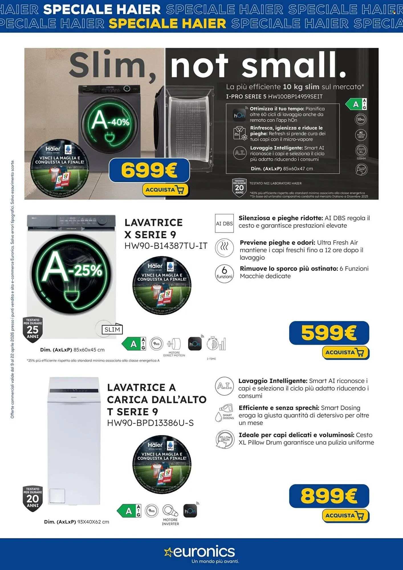 Volantino Euronics da 9 aprile a 22 aprile di 2026 - Pagina del volantino 6