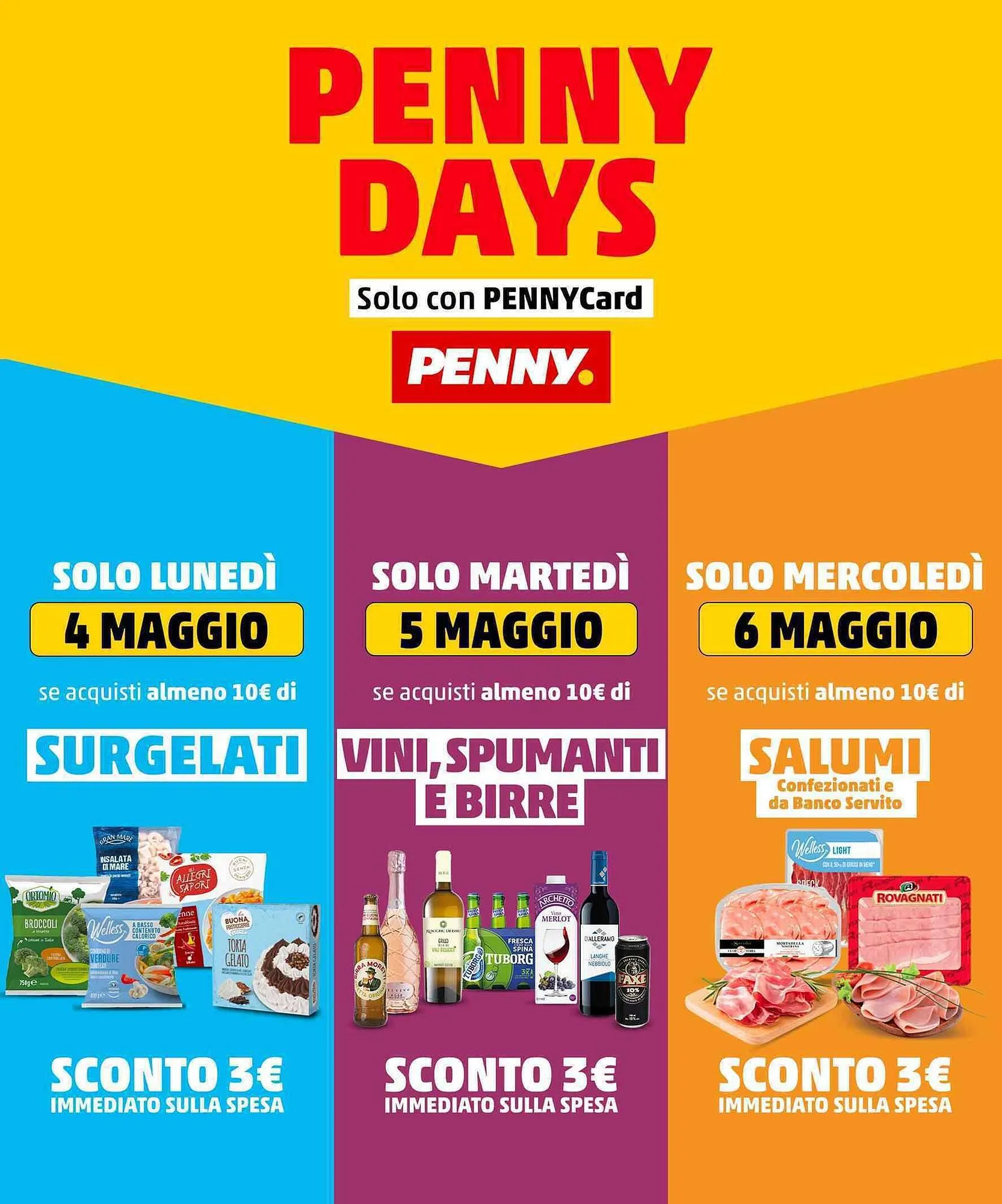 Volantino PENNY da 4 maggio a 6 maggio di 2026 - Pagina del volantino 1