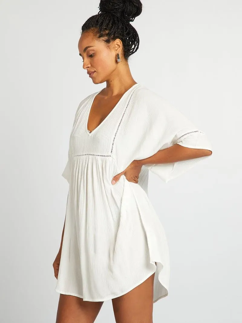 Copricostume morbido - BIANCO