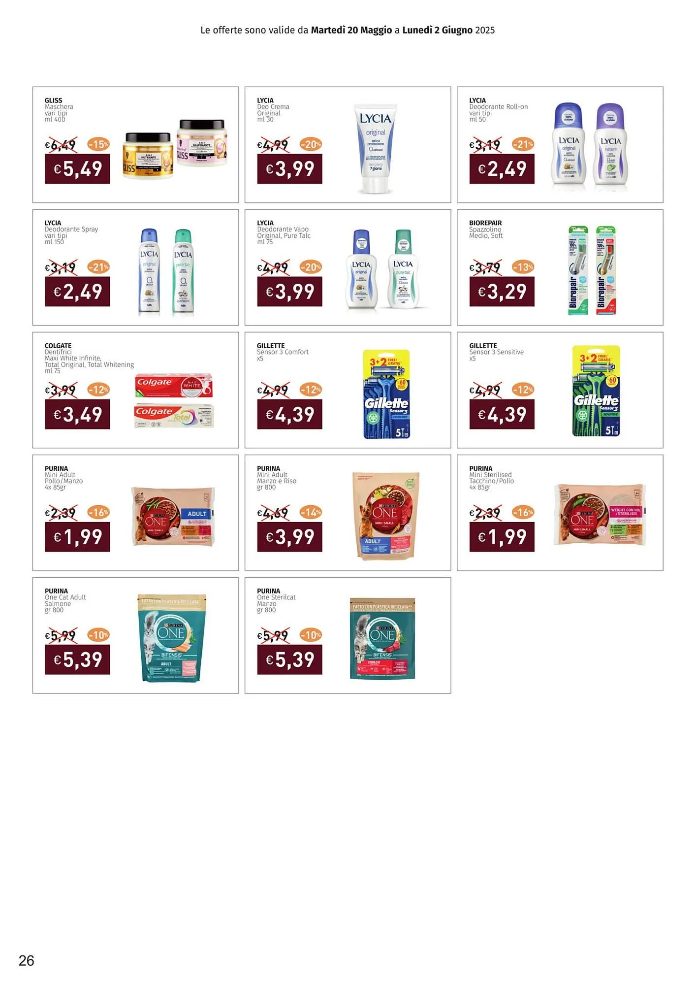 Volantino Prezzemolo e Vitale da 20 maggio a 2 giugno di 2025 - Pagina del volantino 26