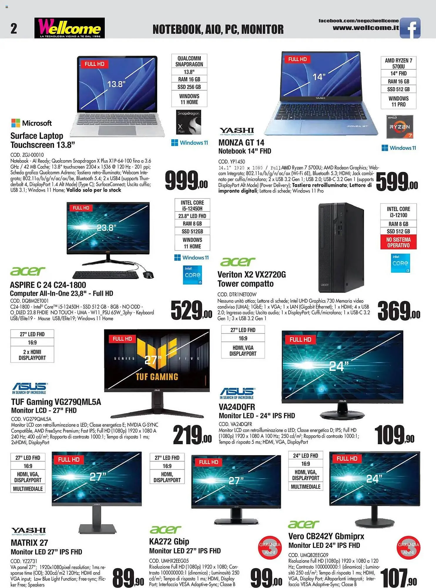 Volantino Wellcome da 6 novembre a 27 dicembre di 2025 - Pagina del volantino 2