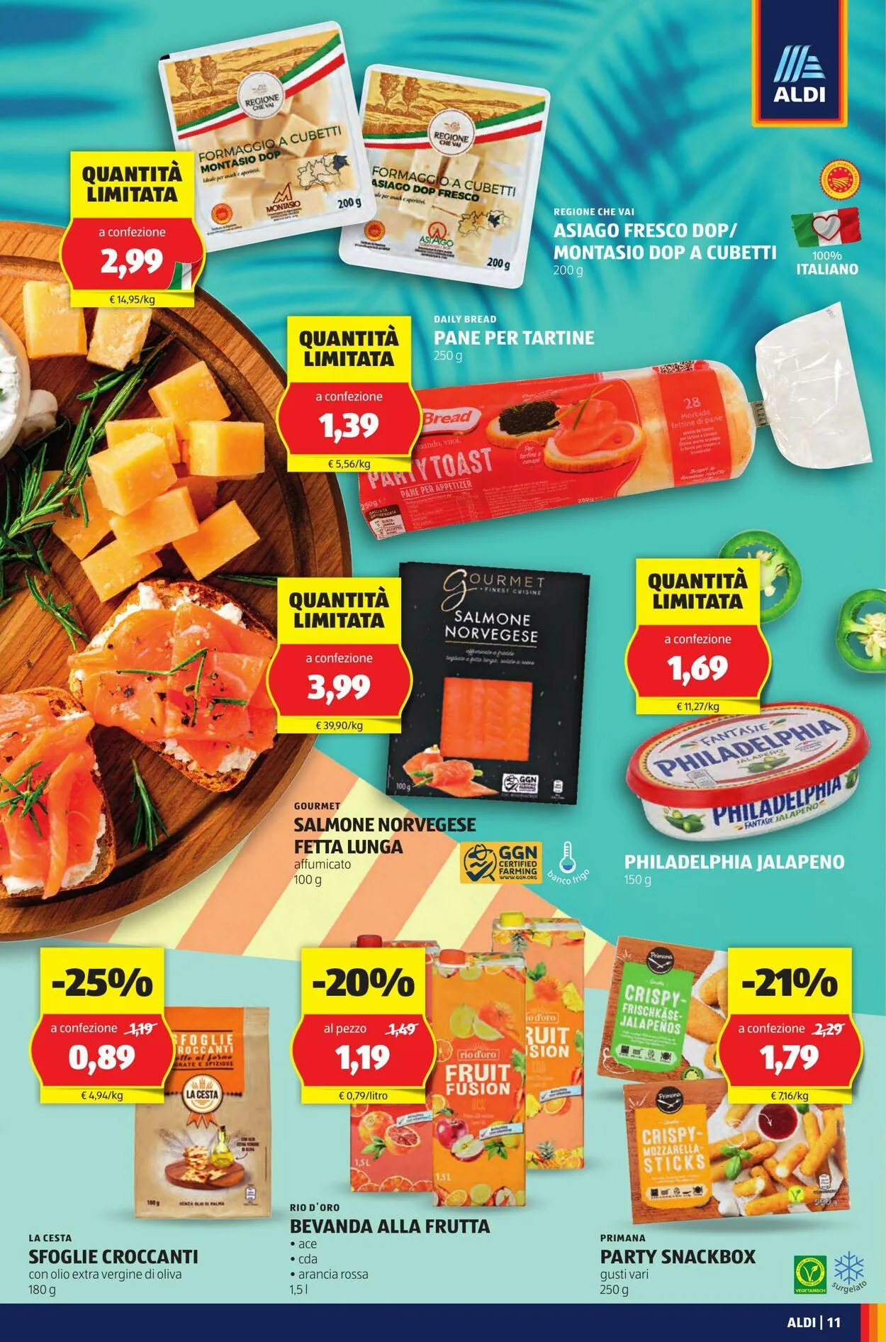 Aldi Volantino attuale da 23 giugno a 29 giugno di 2025 - Pagina del volantino 11