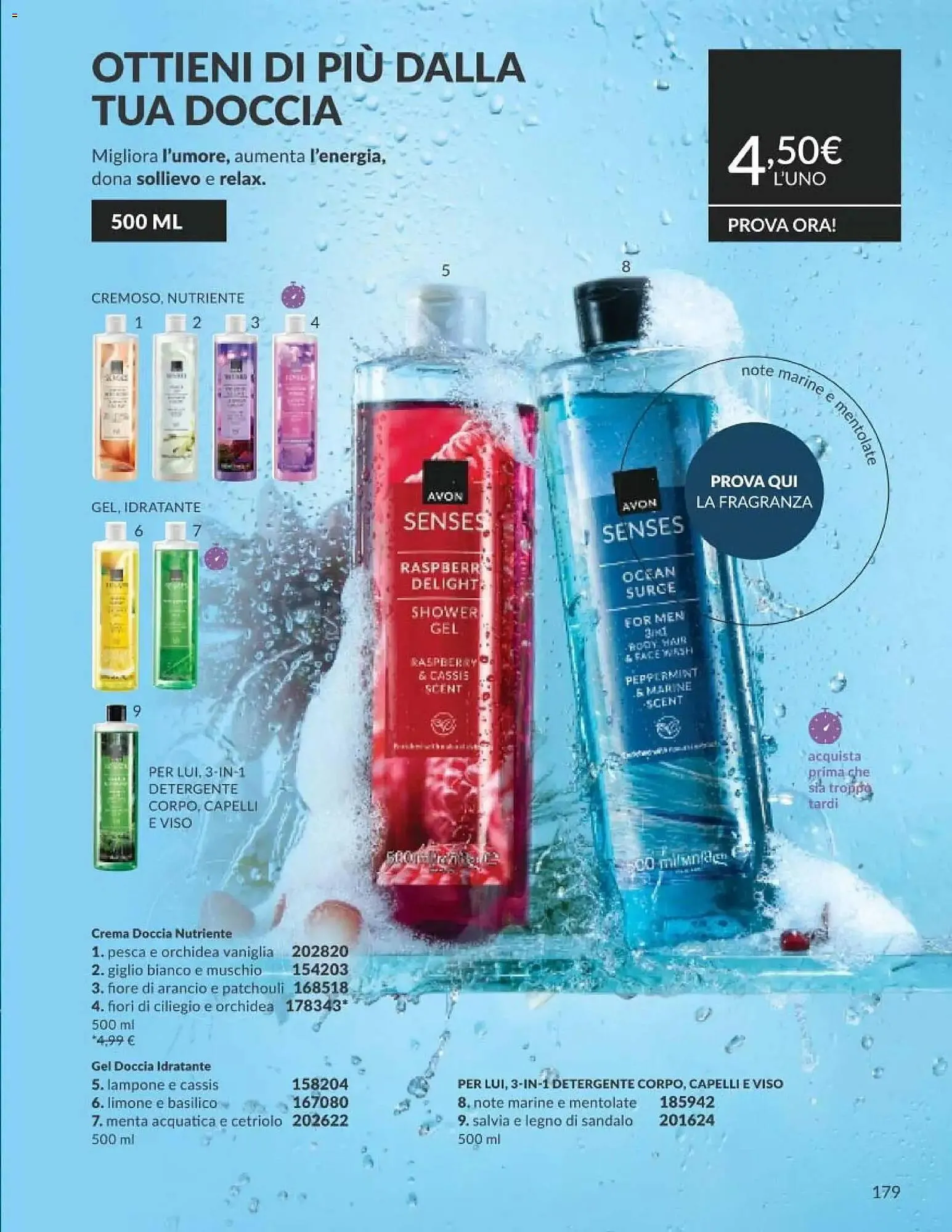 Catalogo Avon da 1 maggio a 31 maggio di 2026 - Pagina del volantino 179