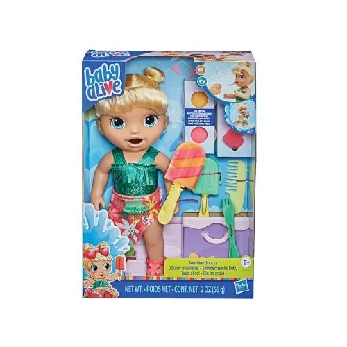 Baby Alive Sunshine Snacks blond hair - Hasbro