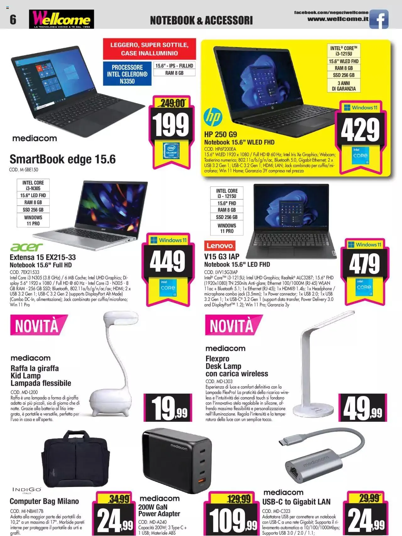 Volantino Wellcome da 19 gennaio a 19 febbraio di 2024 - Pagina del volantino 6