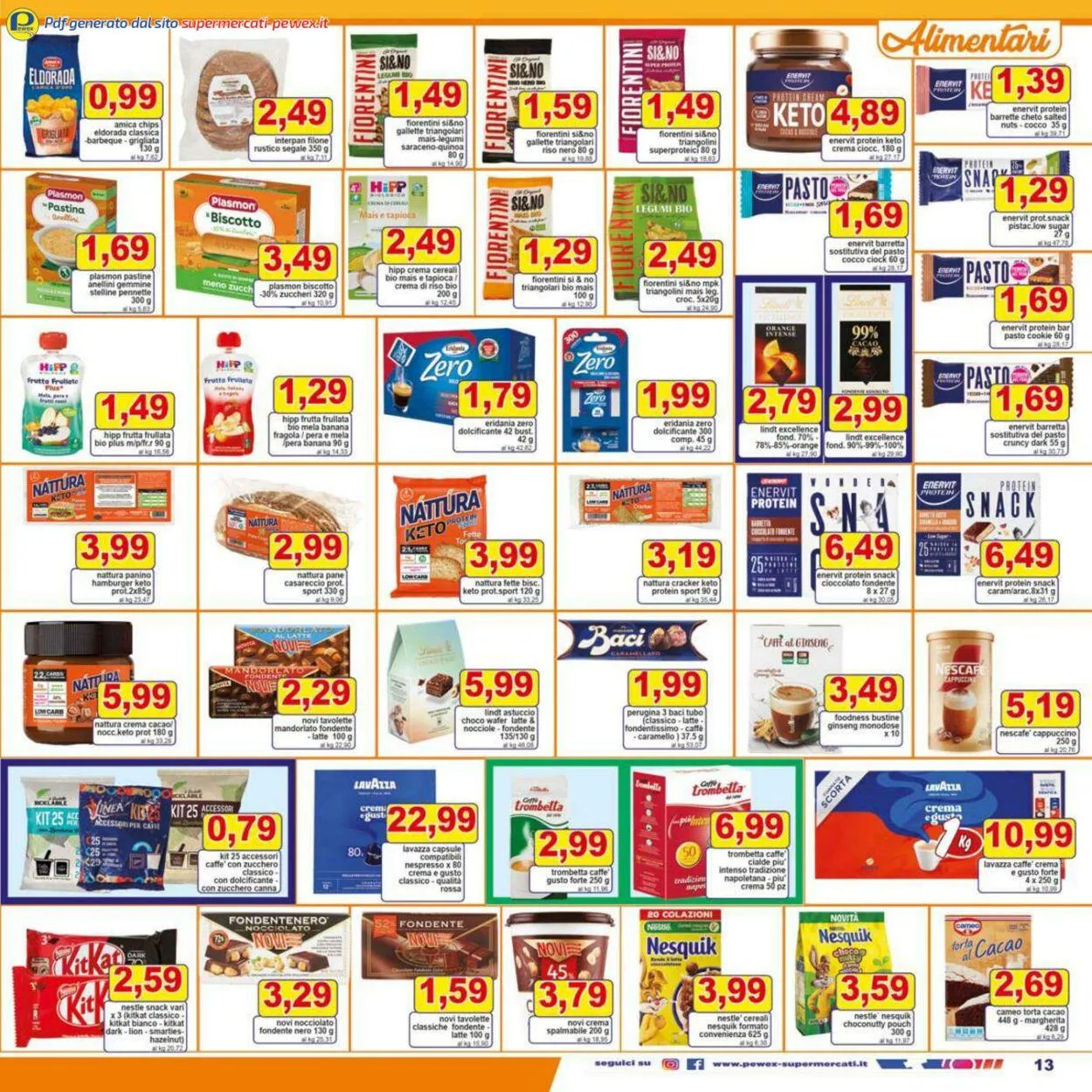 Pewex Volantino attuale da 30 settembre a 14 ottobre di 2025 - Pagina del volantino 13