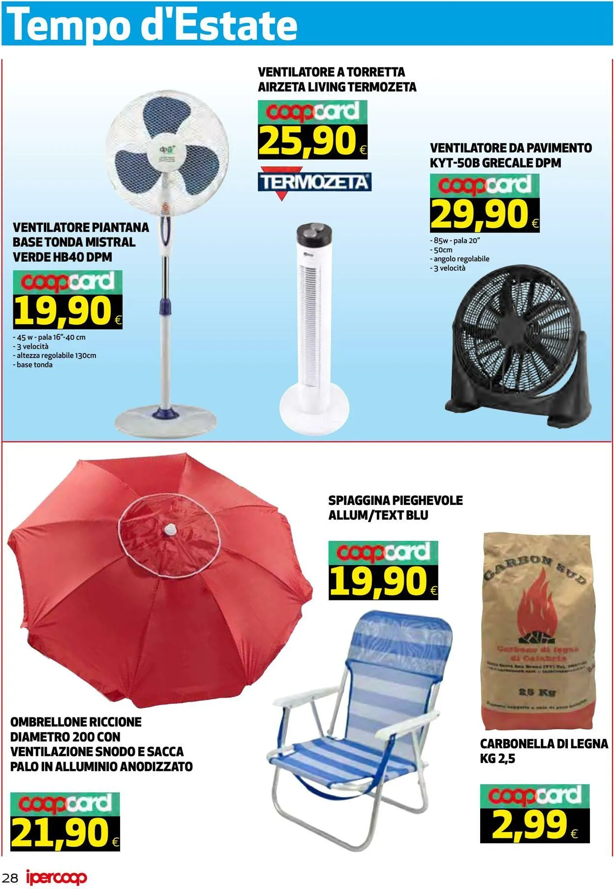 Coop Volantino attuale da 25 luglio a 5 agosto di 2025 - Pagina del volantino 28