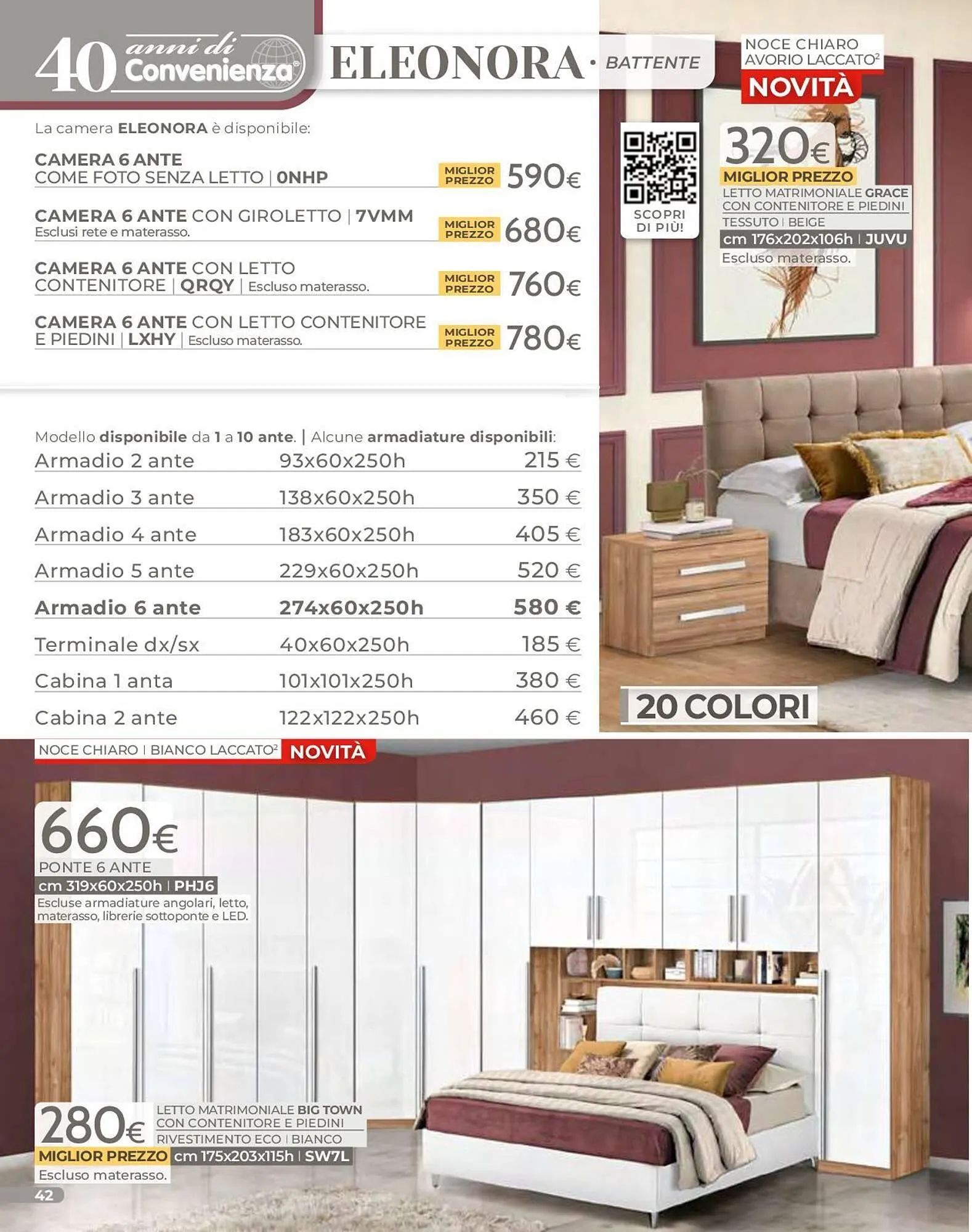 Volantino Mondo Convenienza da 1 gennaio a 31 marzo di 2026 - Pagina del volantino 44