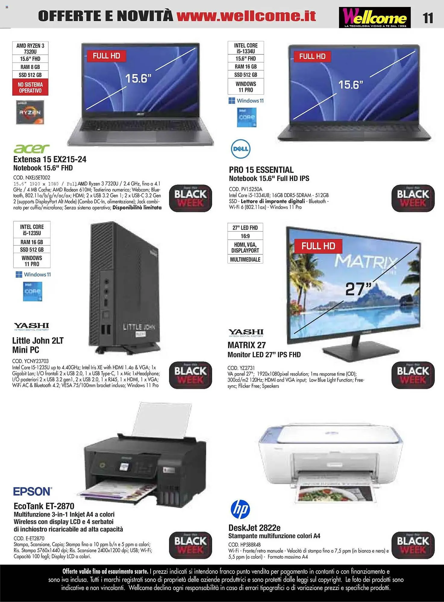 Volantino Wellcome da 2 dicembre a 7 dicembre di 2025 - Pagina del volantino 11