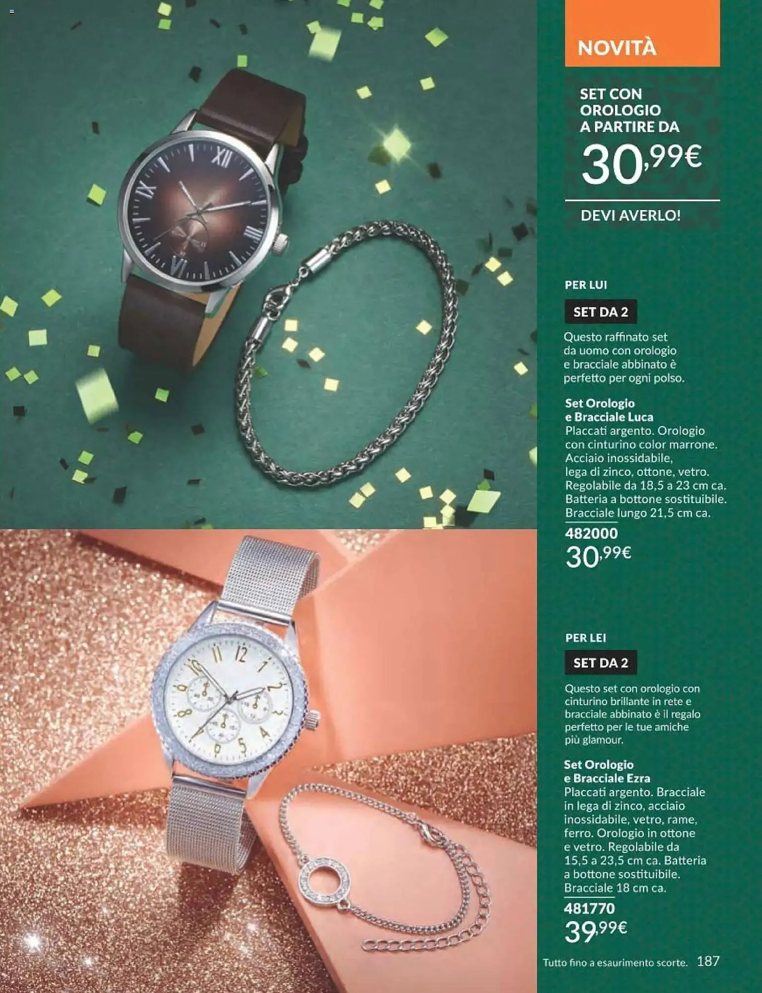 Catalogo Avon da 1 dicembre a 30 dicembre di 2025 - Pagina del volantino 187