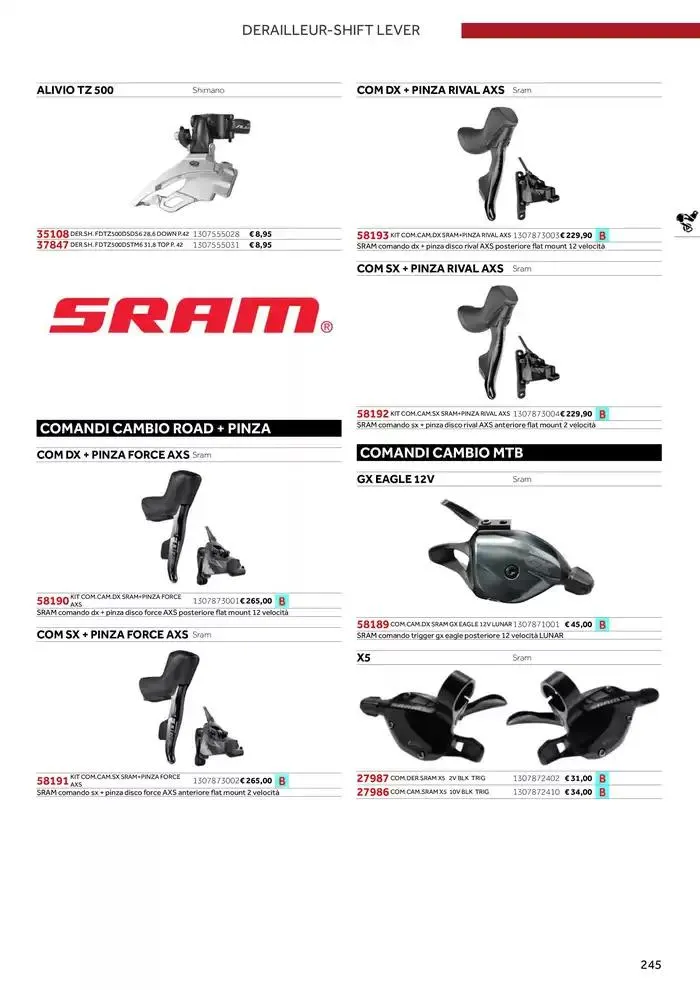 Catalogo ricambi ed accessori da 20 novembre a 31 dicembre di 2025 - Pagina del volantino 129