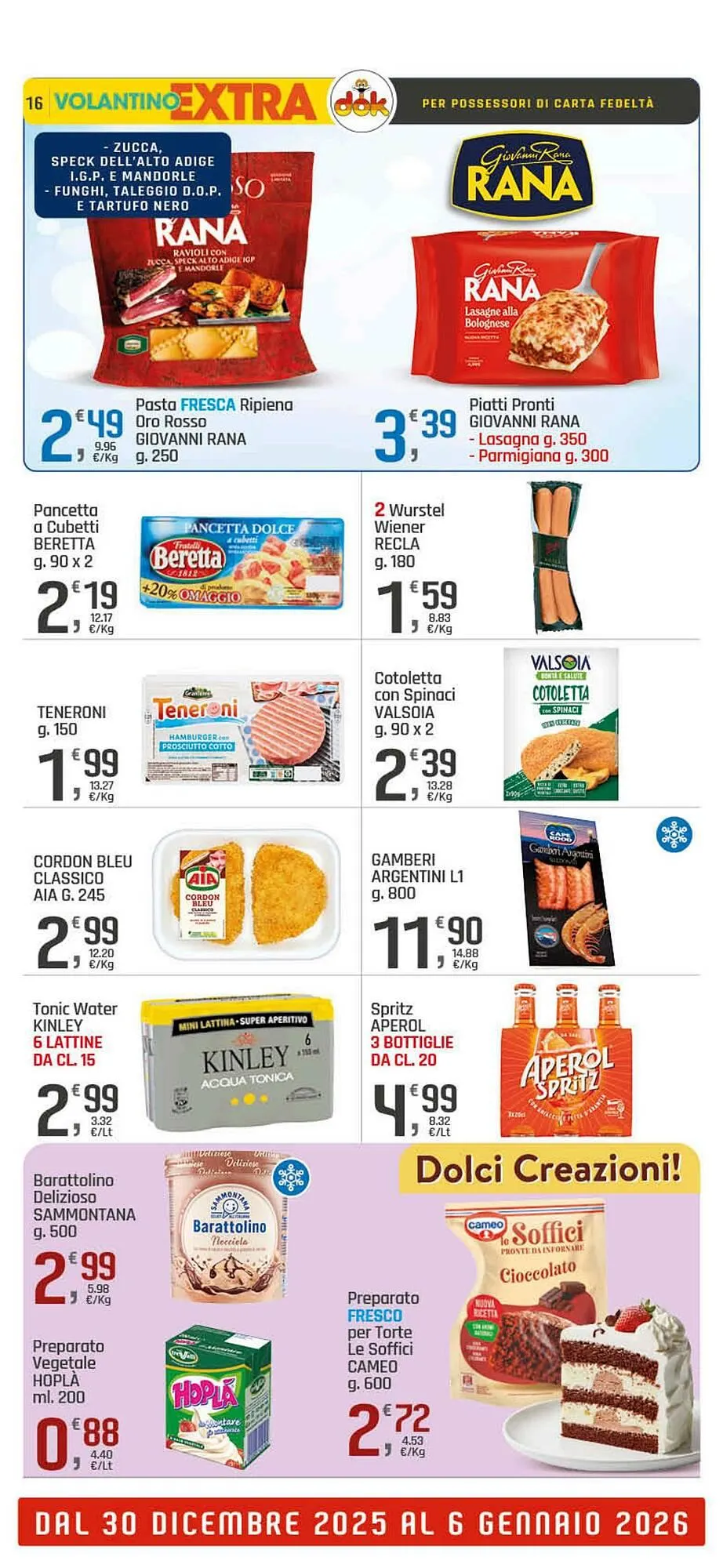 Volantino Supermercati Dok da 30 dicembre a 6 gennaio di 2026 - Pagina del volantino 16