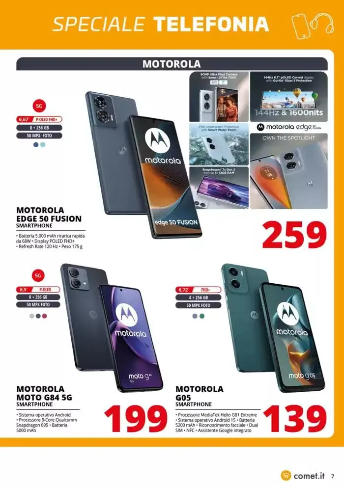 Speciale Telefonia da Comet! da 20 marzo a 2 aprile di 2025 - Pagina del volantino 7