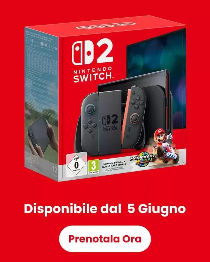 Nintendo Switch 2 da 5 giugno a 5 giugno di 2025 - Pagina del volantino 1