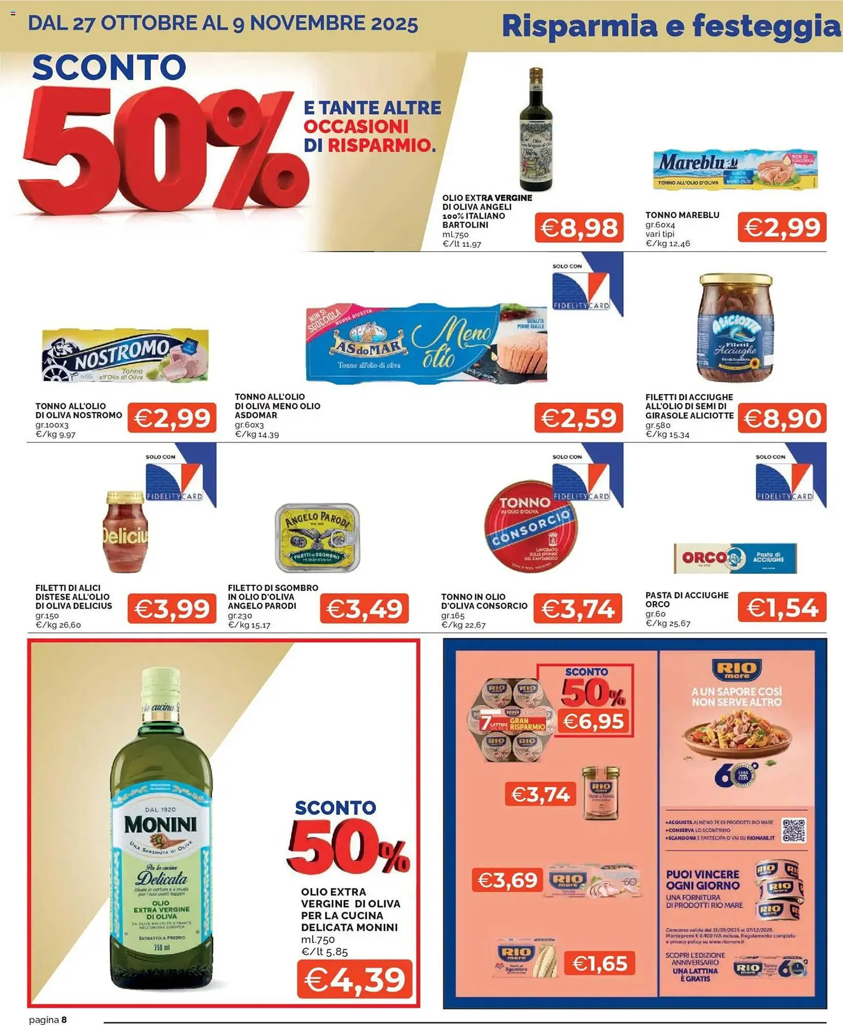 Volantino Mercatò da 27 ottobre a 9 novembre di 2025 - Pagina del volantino 8