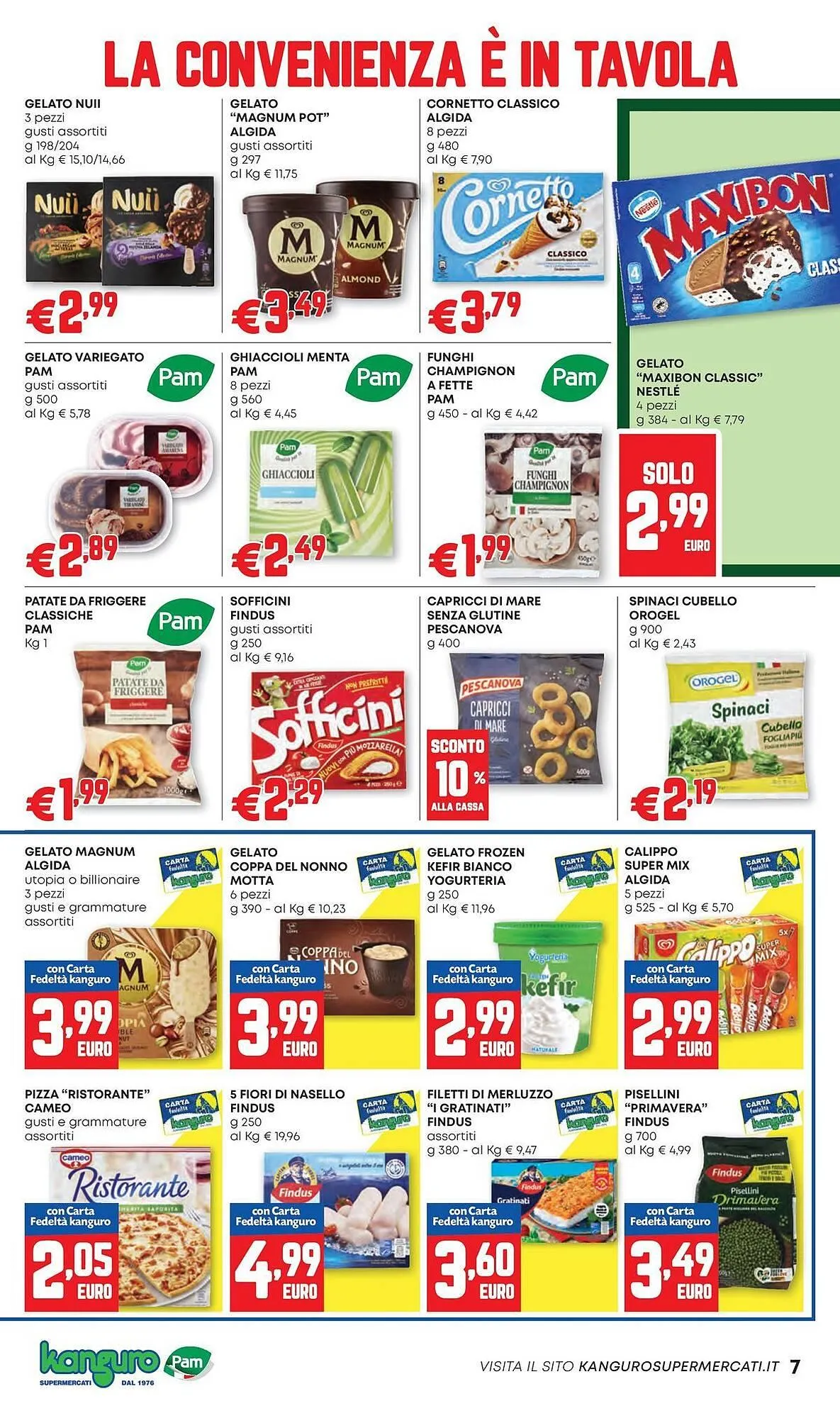 Volantino Kanguro da 10 luglio a 23 luglio di 2025 - Pagina del volantino 7