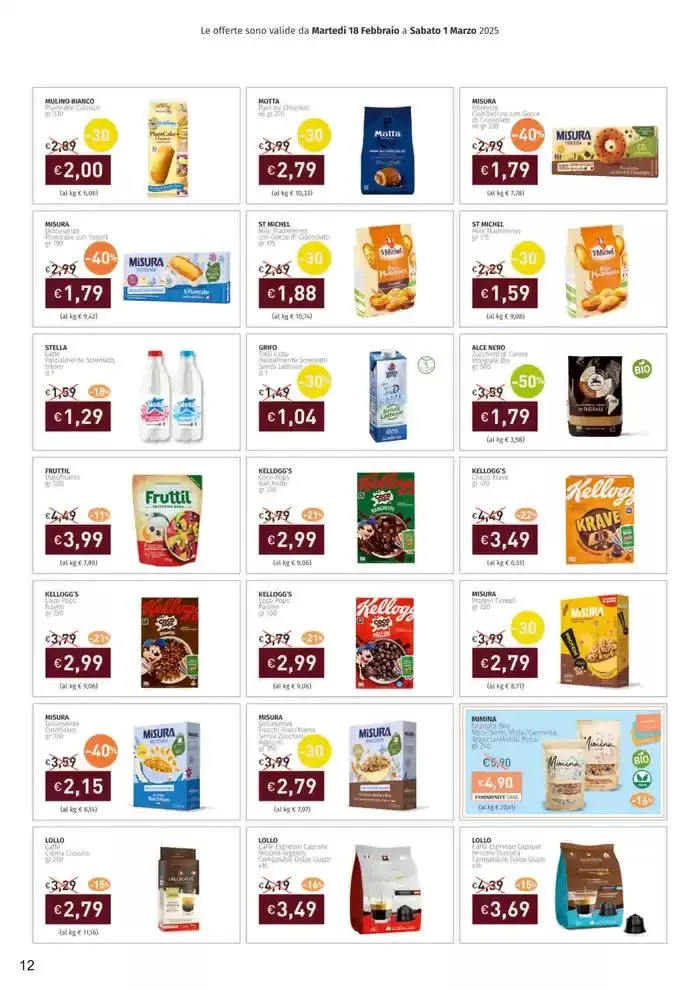 Lo sfizio dell'affettato il sano sapore del mare da 18 febbraio a 1 marzo di 2025 - Pagina del volantino 12
