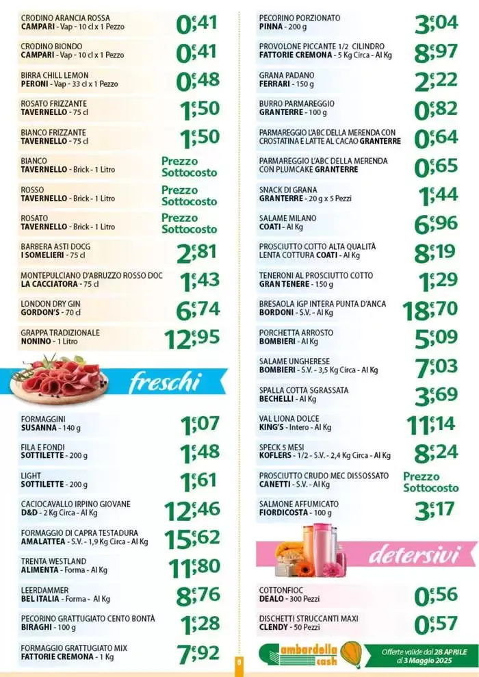 Offerte valide dal 28 aprile al 3 maggio da 28 aprile a 3 maggio di 2025 - Pagina del volantino 5