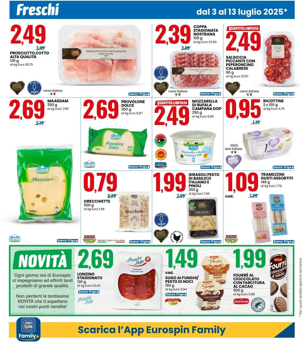 EURO Spin Volantino attuale da 3 luglio a 13 luglio di 2025 - Pagina del volantino 4
