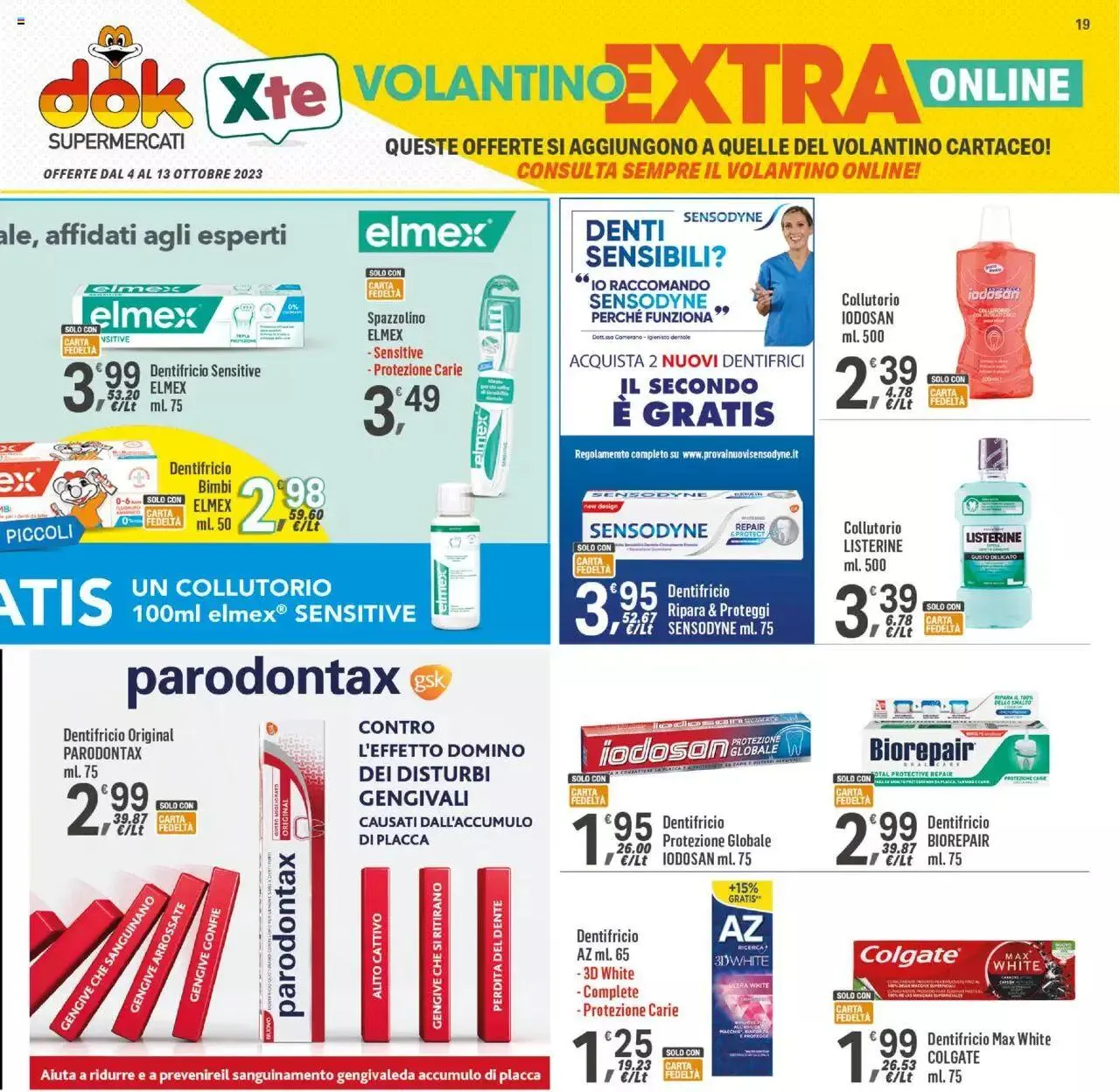 Volantino DOK da 4 ottobre a 13 ottobre di 2023 - Pagina del volantino 19