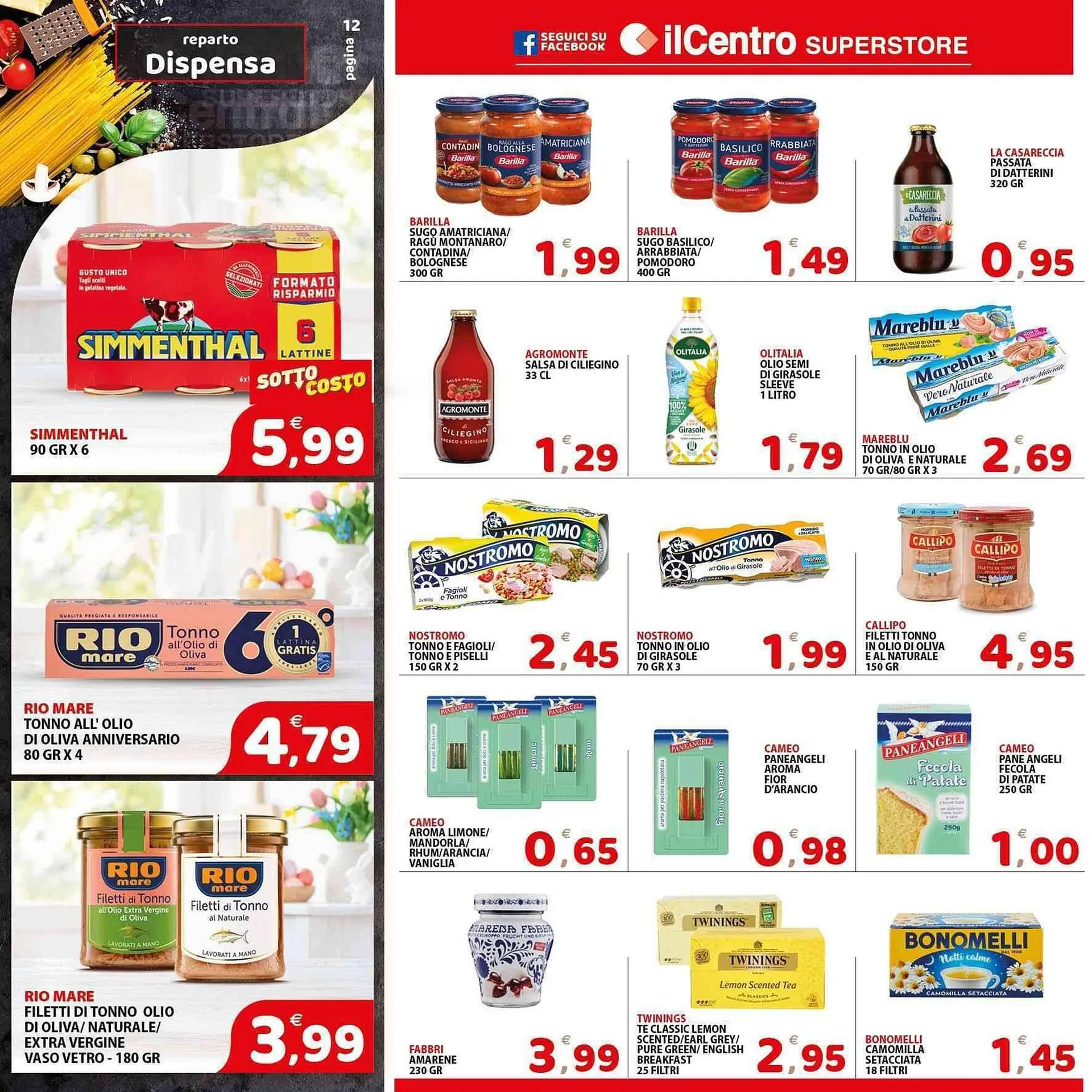 Volantino Il Centro Superstore da 17 marzo a 30 marzo di 2026 - Pagina del volantino 12
