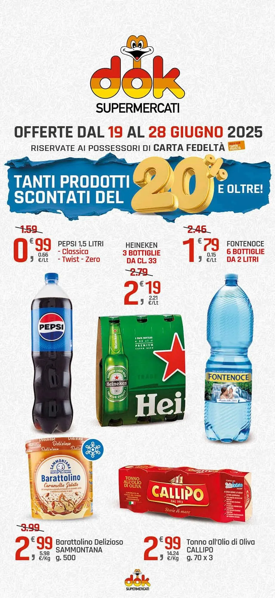 Volantino Supermercati Dok - 1